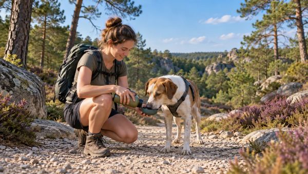 5 raisons d'opter pour une bouteille pour chien lors de vos sorties
