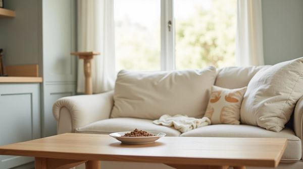 Aménager le coin repas idéal pour un chat d'intérieur